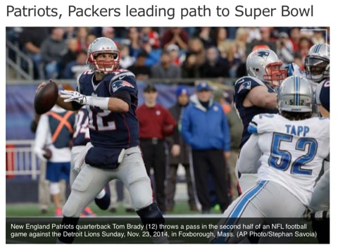Packers-Patriots Super Bowl