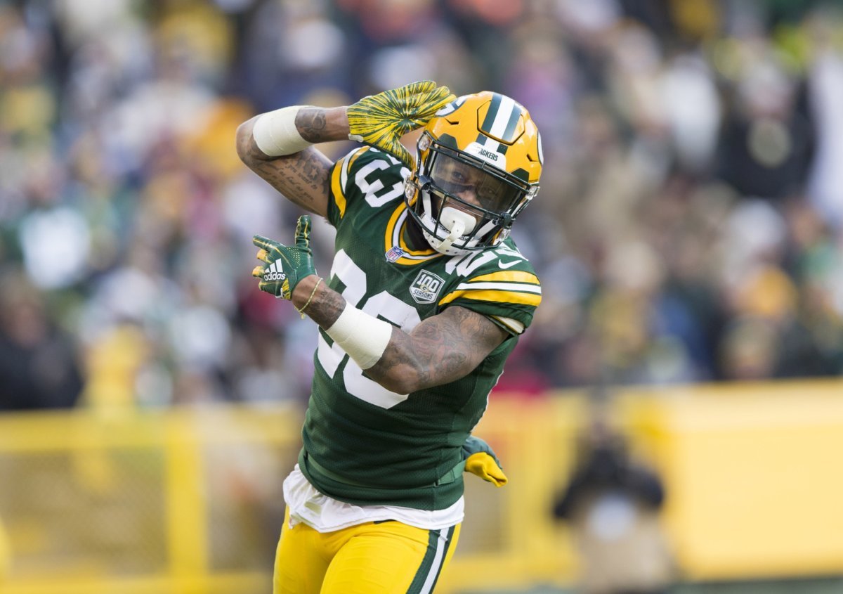 Jaire Alexander at Lambeau Field 2018