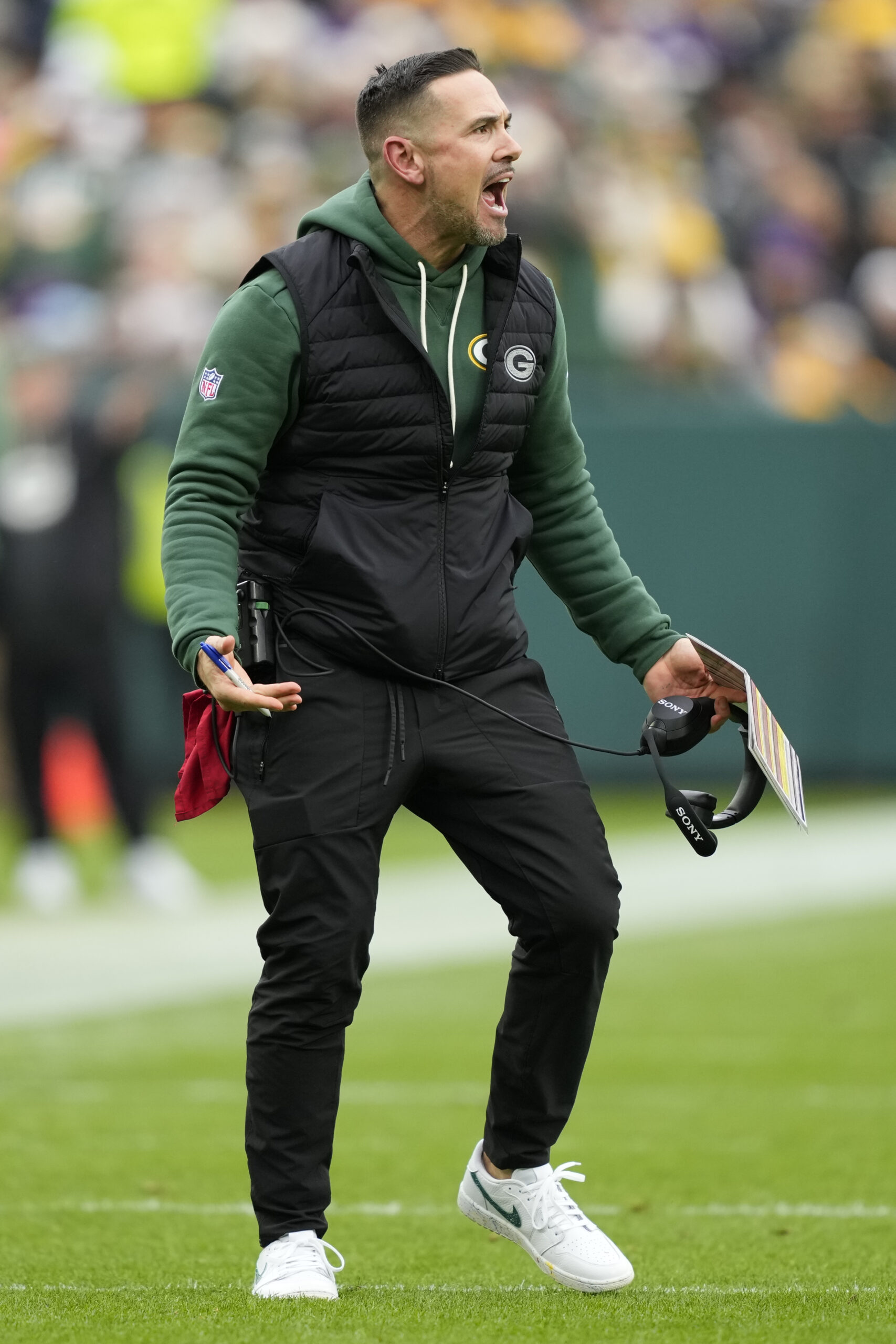 Angry Matt LaFleur Approaches NFL Official Over Controversial Packers-Bears Moment [VIDEO]
