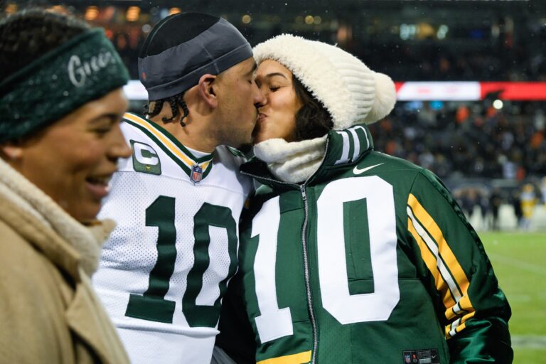 Jordan Love Reveals True Story on How He Met His Wife Ronika Stone Green Bay Packers, Jordan Love, Ronika Stone